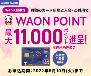 イオンカード（WAON一体型/ミッキーマウス デザイン）