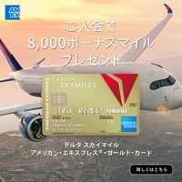 デルタ スカイマイル アメリカン・エキスプレス・ゴールド・カード